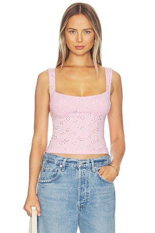 Full Bloom Eyelet Cami Free People