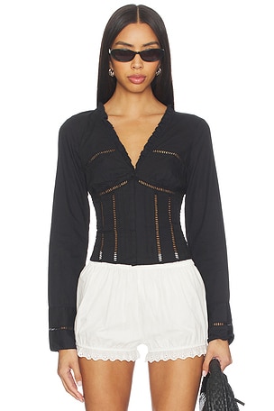 FRANKIE 코르셋 탑 Free People