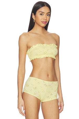 Free People x REVOLVE Full Bloom Bandeau in Lemon