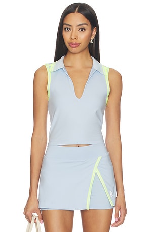 x FP Movement Forehand Polo Top Free People