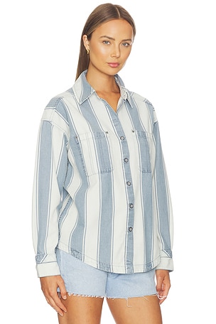 Free people camisa a rayas we the free crossroads en color azul