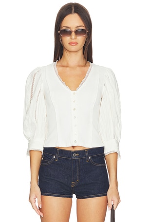 SUMMER 레이스 블라우스 Free People