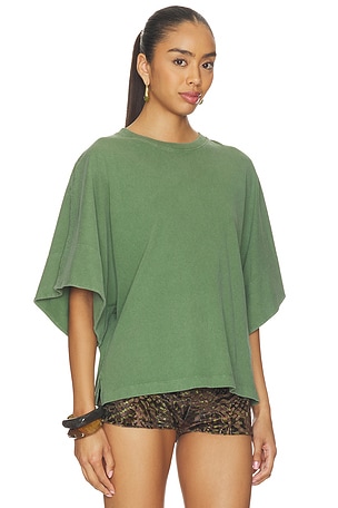 Free People X We The Free Atlas Dolman Tee in Green. Size XS. Also