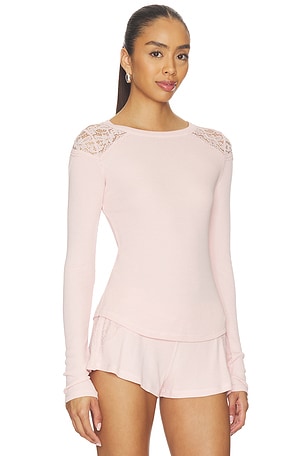 Free People X Intimately Made You Blush Layering Top in Pink