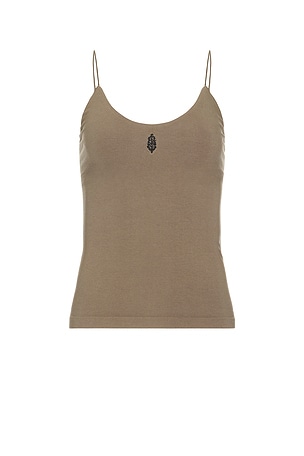 x FP Movement Skinny Strap Logo Tank Top in Sandy Free People