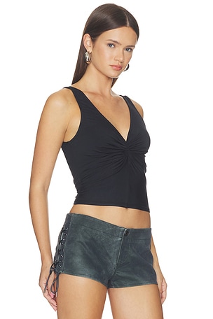 Free People Were Going Out Cami in Black