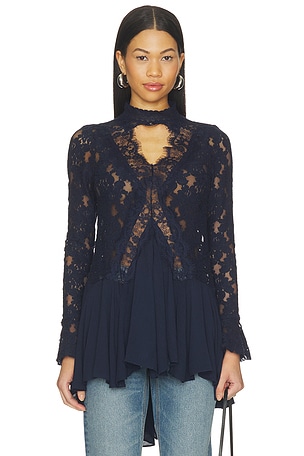 First Crush Lace Tunic Free People