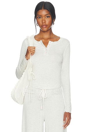 X Intimately Dream State Henley Top Free People