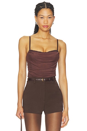 Hard Launch Corset Bodysuit Free People