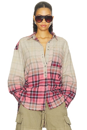 X We The Free Alexi Plaid Shirt Free People