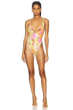 x REVOLVE x free-est Printed Amber One Piece Free People