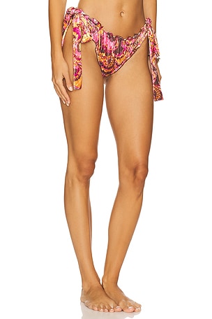 Free People x free-est Wendy Bikini Bottom In Monarch In Bloom in Pink