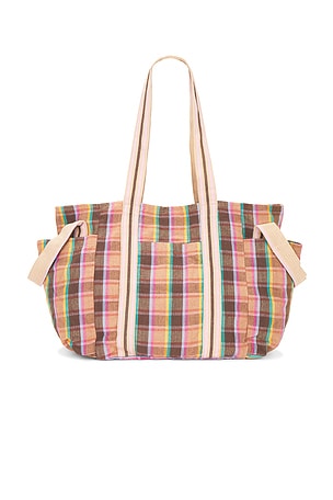 Free people oksaN/A Multi prent tote bag en color Marrón,penk