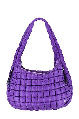 Giselle Woven Shoulder Bag in Lilac Giselle Woven Shoulder Bag in Lilac