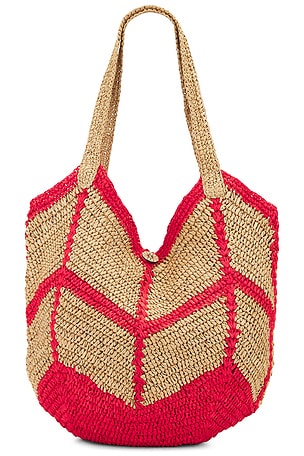 BOLSA DE PALHA MYKONOS Free People