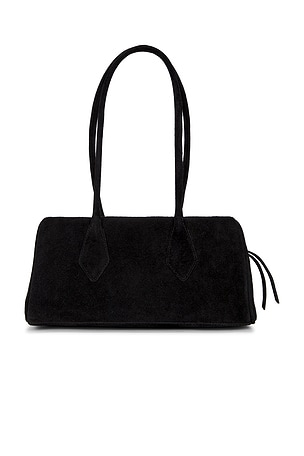 Free People Sierra Suede Shoulder Bag in Black