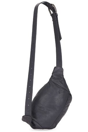 Free People Ana Adorned Sling Bag In Black