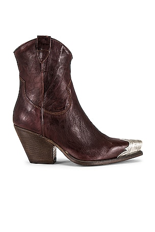 New Free People Brayden Tall Leather Boots in Bone