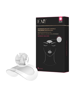 FAQ Microneedling Anti-wrinkle Hyaluronic Acid Patches For Forehead 3 Pack FOREO