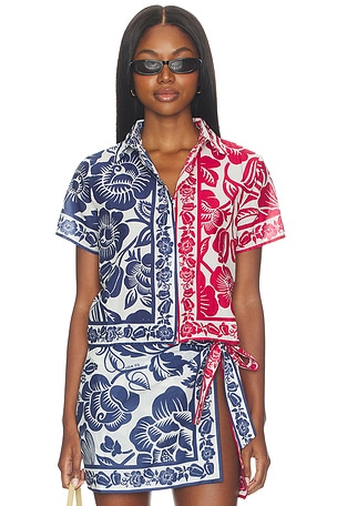 Cashew And Birds Shirt FARM Rio