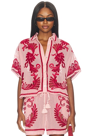 Pink Blouse FARM Rio