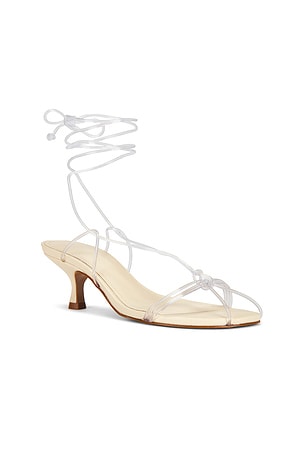 Farm rio tacón spaghetti jelly kitten en color Marfil