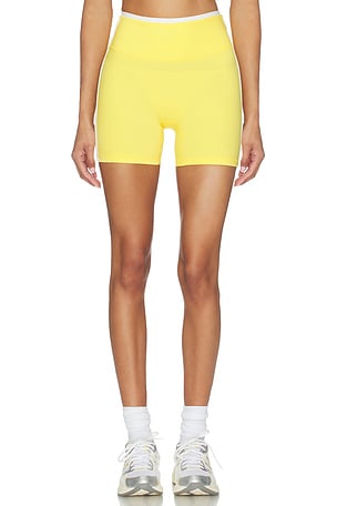 FORM Layered Shorts in Yellow. Size S. Also