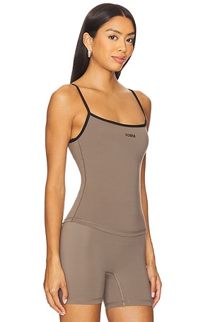 FORM Cami Top in Tan