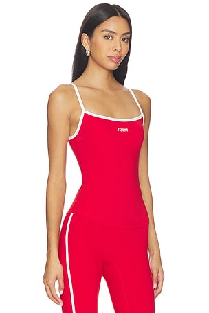 FORM Cami Top in Red