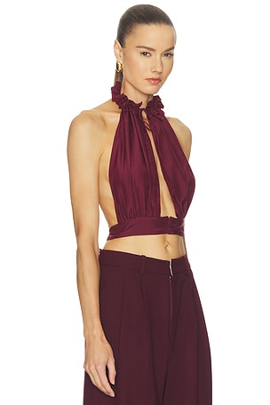 Françoise Medea Blouse in Burgundy