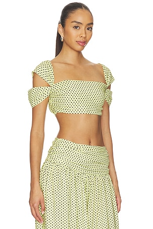 Françoise Franҫoise Sia Top in Yellow. Size 40. Also