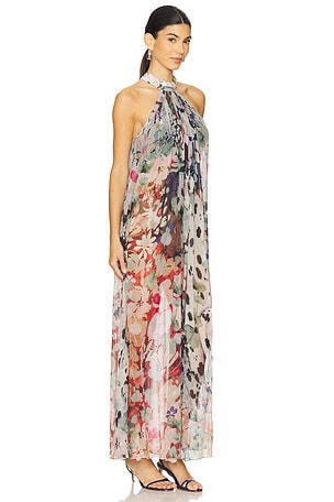 Falguni Shane Peacock x REVOLVE Mock Neck Long Dress in Grey