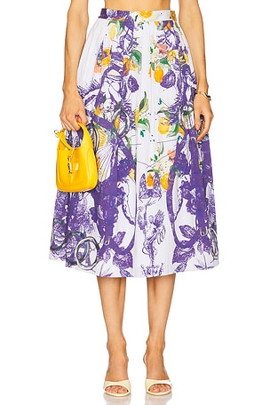 x REVOLVE Gathered Skirt Falguni Shane Peacock