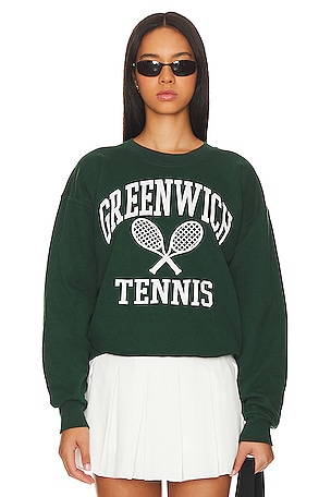 Greenwich Tennis Crewneck Sweatshirt firstport