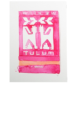 5"x7 Tulum Print Furbish Studio