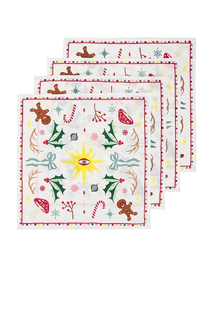 Twinklemas Napkins Furbish Studio