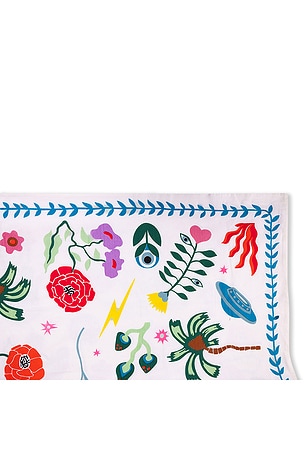 Furbish Studio Nammos Tablecloth in White