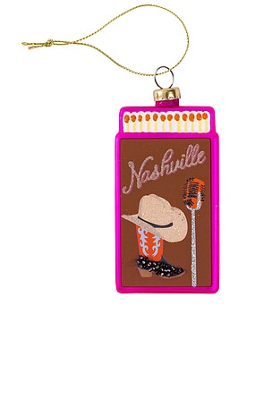 Nashville Matchbook Ornament Furbish Studio