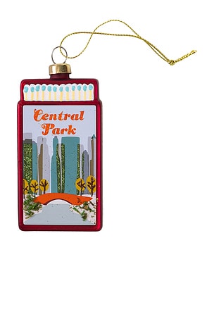 Central Park Matchbook Ornament Furbish Studio