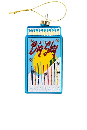 Big Sky Matchbook Ornament Furbish Studio