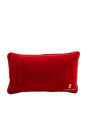 Furbish Studio Check It Twice Needlepoint Pillow