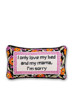 Drake Needlepoint Pillow Furbish Studio