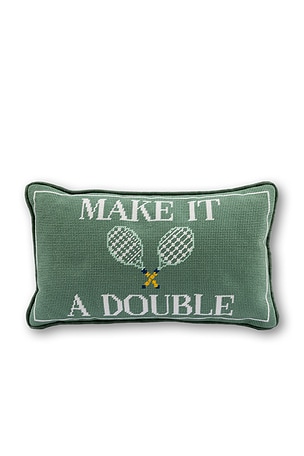 Make It A Double Needlepoint Pillow Furbish Studio