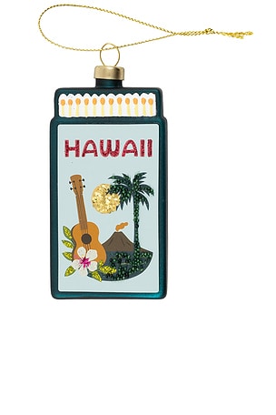 Hawaii Matchbook Ornament Furbish Studio