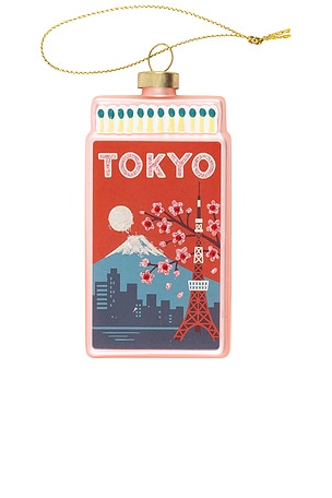 Tokyo Matchbook Ornament Furbish Studio