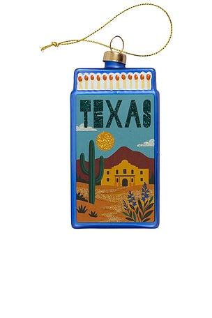 Texas Matchbook Ornament Furbish Studio