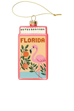 Florida Matchbook Ornament Furbish Studio