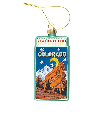 Colorado Matchbook Ornament Furbish Studio