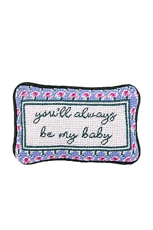 Be My Baby Mini Needlepoint Pillow Furbish Studio
