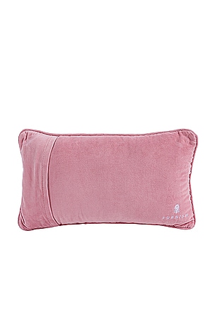 Furbish Studio Not Needy Needlepoint Pillow in Pink